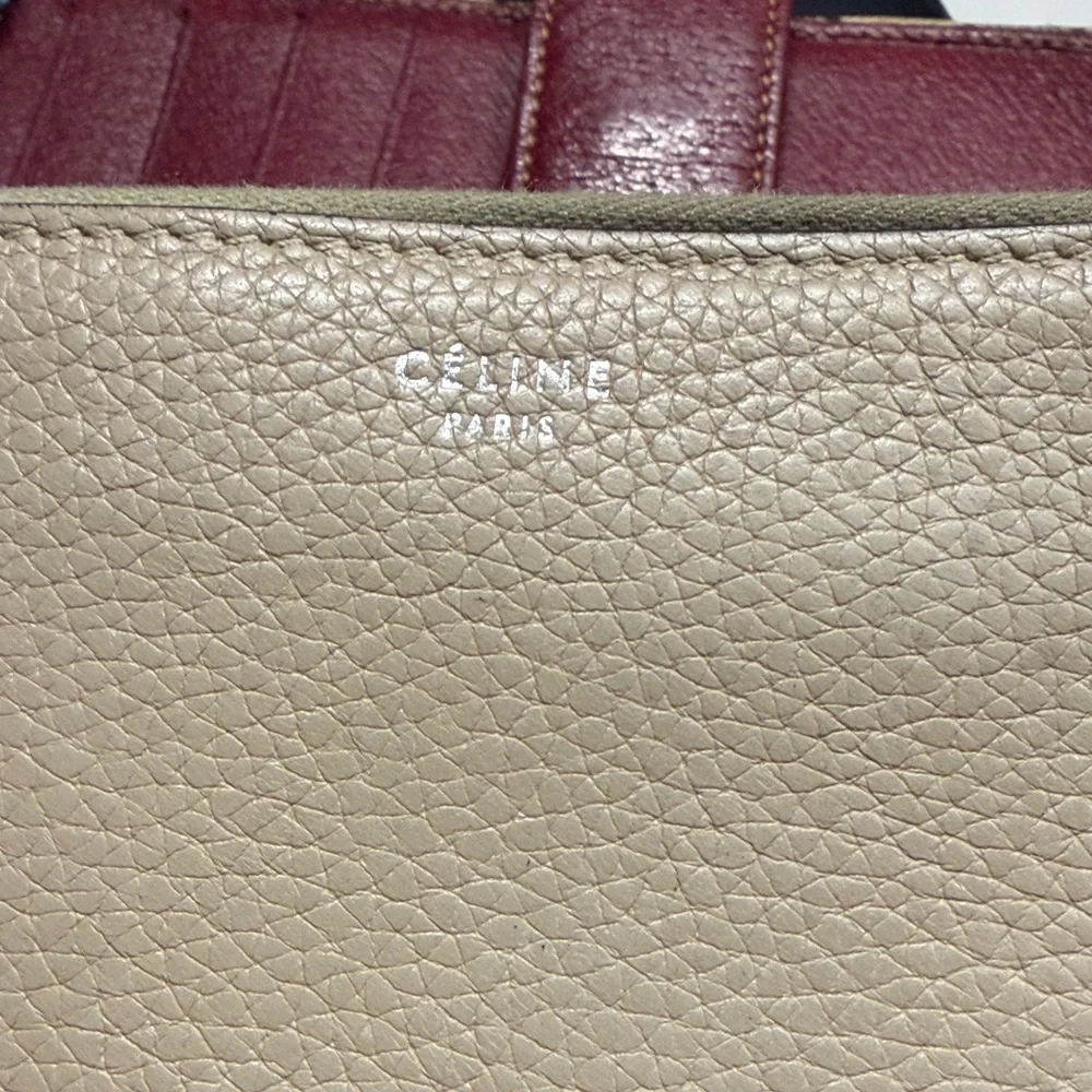 Celine Paris Beige Zip Wallet - Picture 2 of 8
